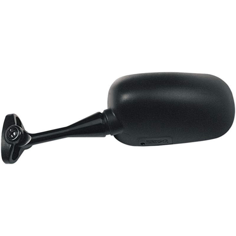 EMGO 20-87022 20-87022 OEM-Style Replacement Mirror Mirror - Side View - Oval - Black - Left
