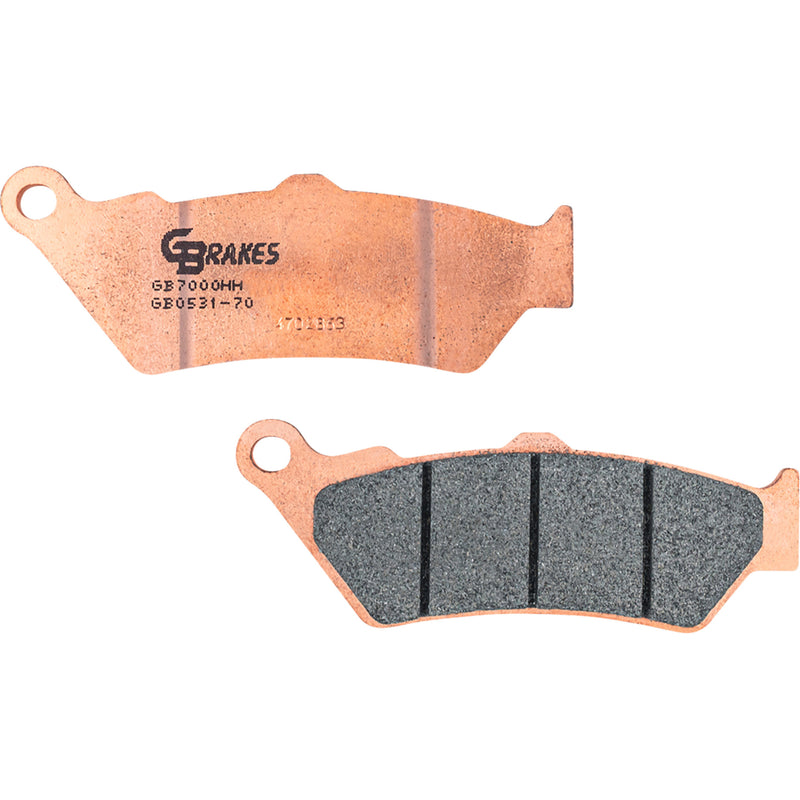 Gbrakes Brake Pad - GB0531-70 For Harley Street 2016-2020 | BMW Motorcycles 1993-2025 | Ducati Motorcycles 2011-2025 | KTM Motorcycles 2003-2026