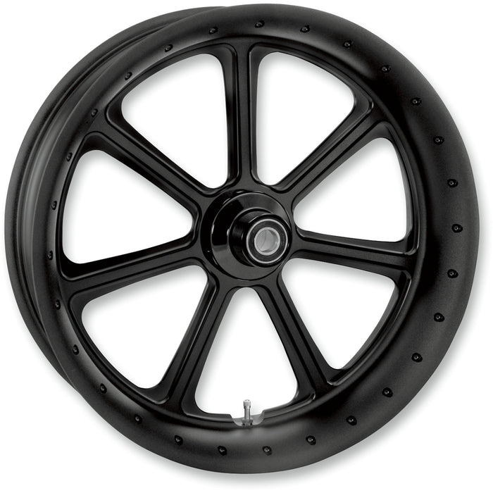 RSD 0201-1882 12047106DIEJSMB Diesel One-Piece Aluminum Wheel - Front - Single Disc/with ABS - Black Ops™ - 21x 3.5 - '08+ FLD