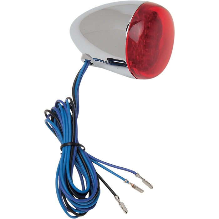 CHRIS PRODUCTS 2020-0160 8501R-LED Custom Turn Signal LED Turn Signal - Chrome/Red