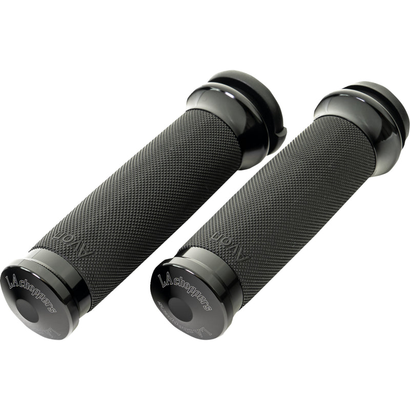 La Choppers County Line Grips - LA-7493-00B For Harley Motorcycles 2008-2023