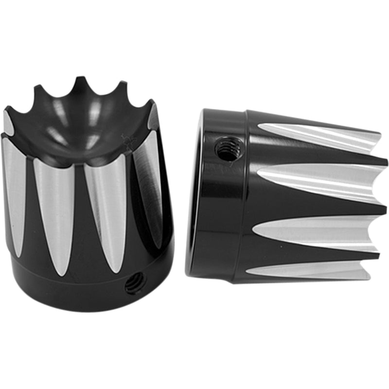 Avon Grips Excalibur Axle Nut Cover - AXL-EX-ANO For Harley Motorcycles 2007-2020