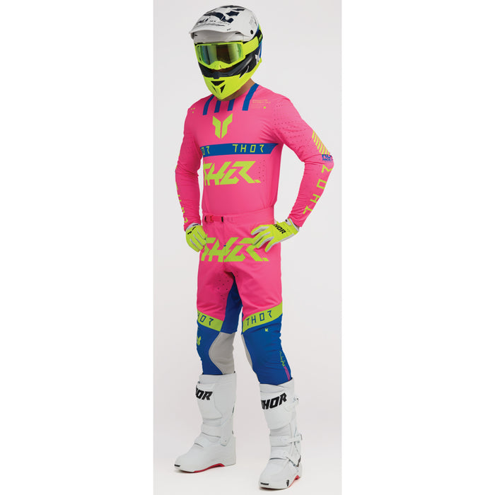 THOR 2901-12465 SPORTMODE Flite Pants SPORTMODE Flite Neon [LE] Pants - Neon Pink/Blue - US 30