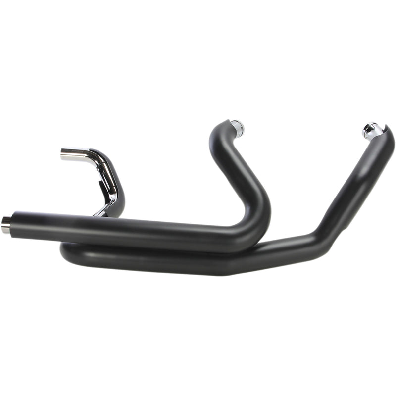 Cobra PowerPort 2-Into-2 Header System - 6253DBRB1 For Harley Touring 2010-2016
