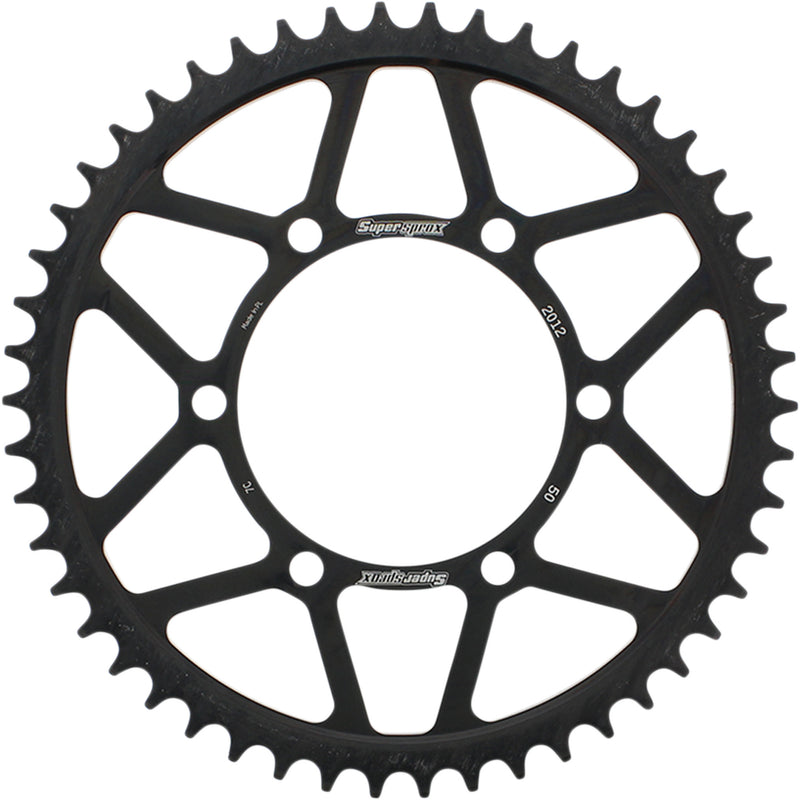 Supersprox Sprocket - RFE-2012-50-BLK Triumph Daytona 675 / Thruxton 1200 2013-2016