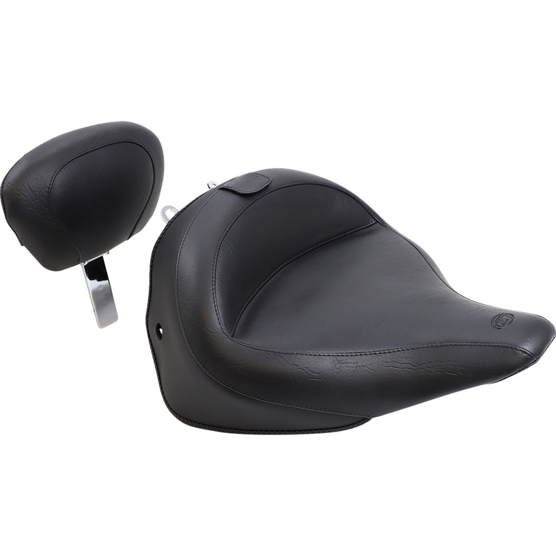 Mustang Wide Seat - 79914 For Harley Softail Deluxe 2005-2017