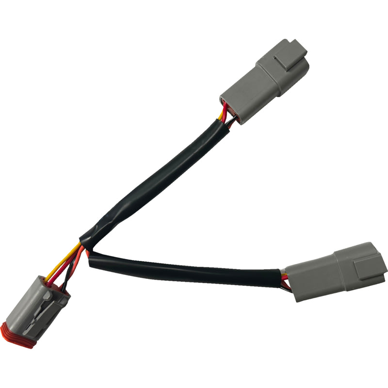 Custom Dynamics Y-Splitter - CD-4PIN-Y For Harley Touring 1994-2013