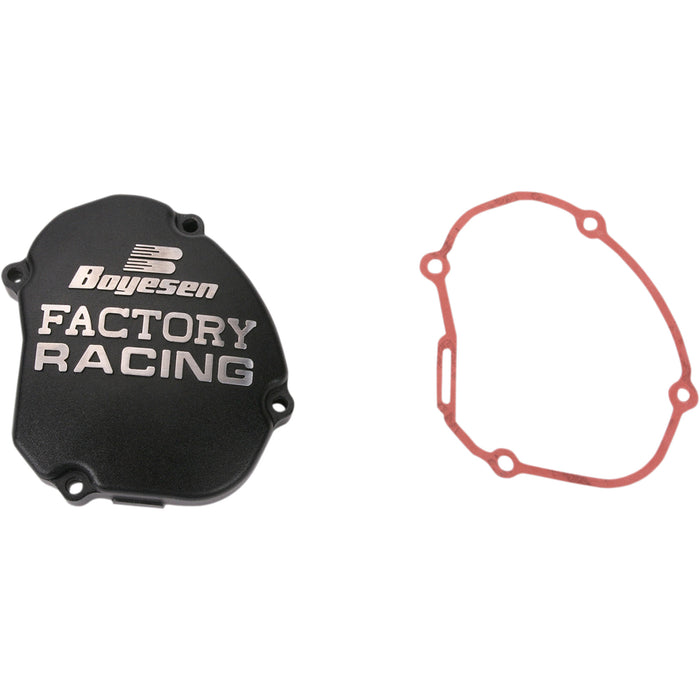BOYESEN 0940-0383 SC-33AB Factory Ignition Cover Ignition Cover - Black - Yamaha