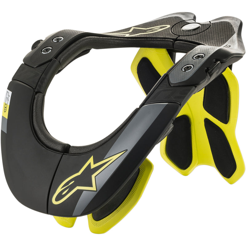 ALPINESTARS 2707-0117 6500019155L/XL Bionic Neck Support Tech 2 BNS Tech 2 - Black/Yellow Fluo - L/XL
