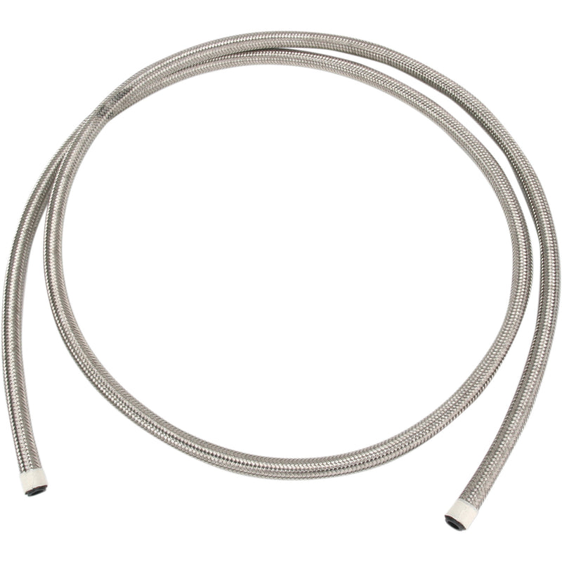 GOODRIDGE 0711-0097 202-06-10 Stainless Steel Braided Fuel/Oil Hose Braided Fuel/Oil Hose - Stainless Steel - 3/8" - 10'