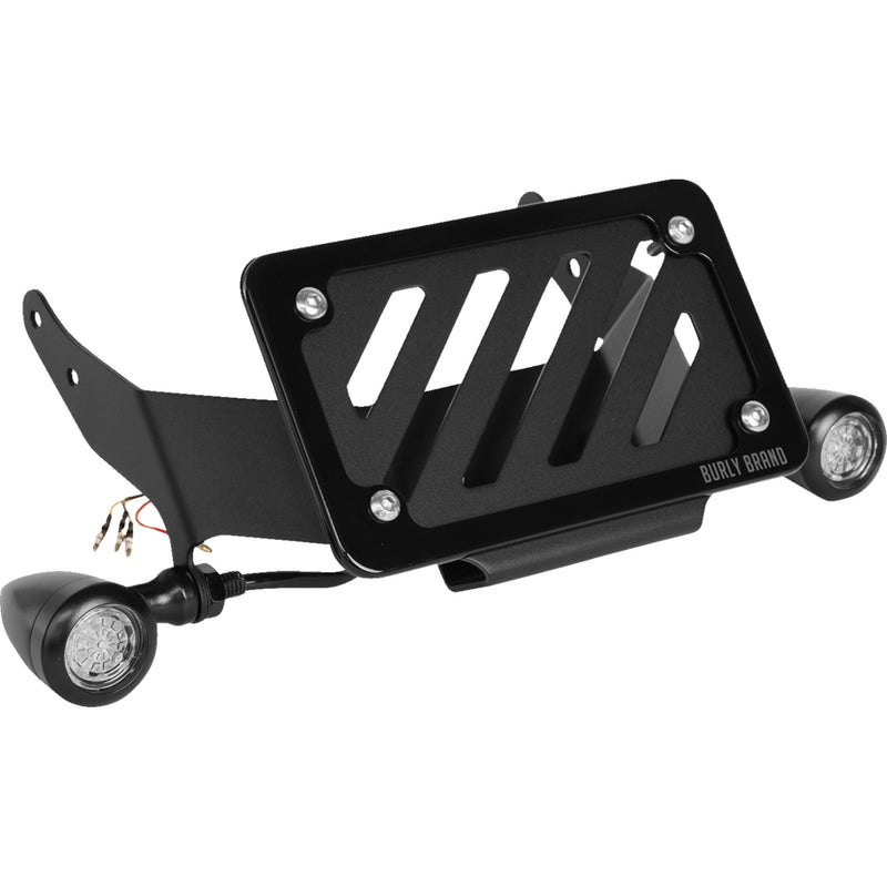 Burly Brand License Plate Mount Kit - B13-3000TFB Honda Rebel 1100 2021-2025