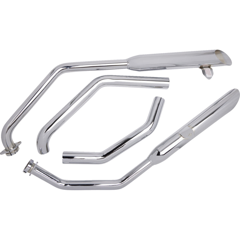 COBRA BLV3167SC 3167SC Classic Exhaust System Classic Slashcut Exhaust - Chrome
