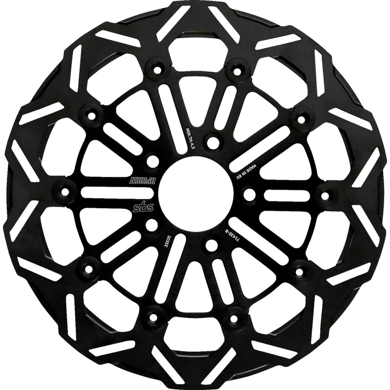Sbs Brake Rotor - 7143E-B For Harley 2018-2025