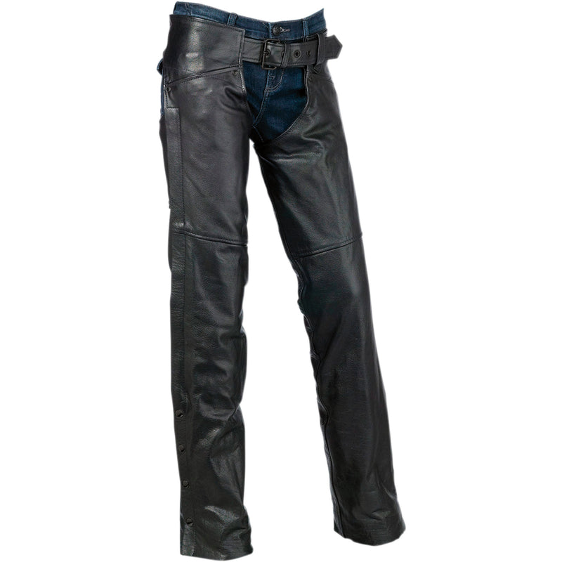 Z1R Women's Sabot Chaps Black