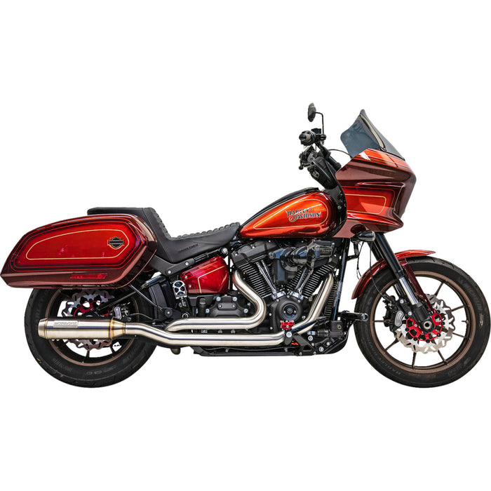 BASSANI XHAUST 1800-2657 1S97SS True Dual Performance Exhaust System with 4" Muffler - Stainless Steel