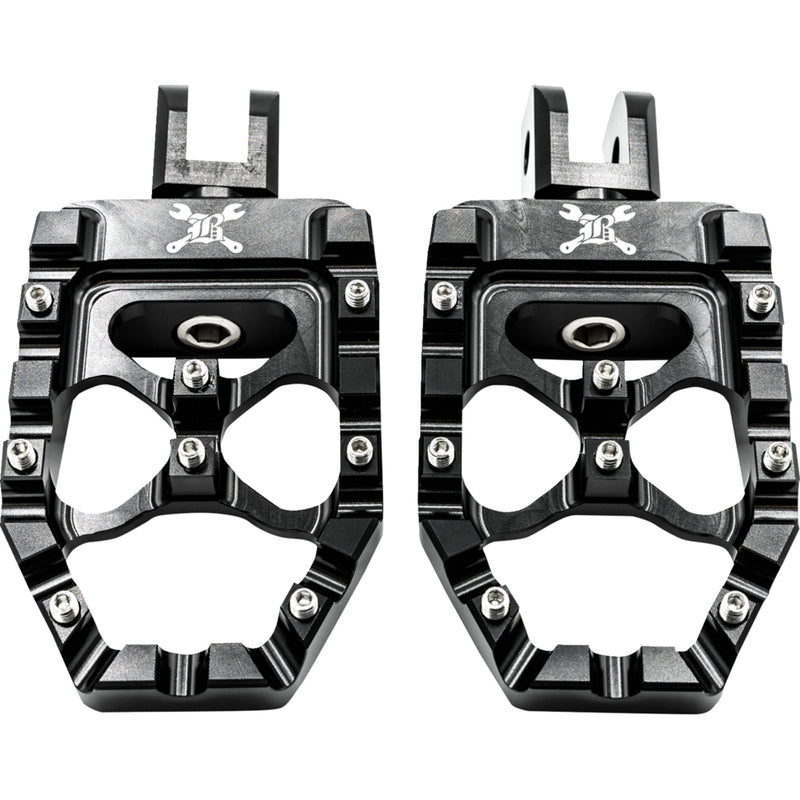 Burly Brand Evolution Footpegs - B13-1016B For Harley Softail 2018-2026