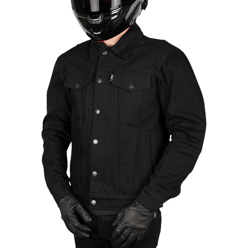 THRASHIN SUPPLY CO. Highway v2 Denim Riding Jacket Black