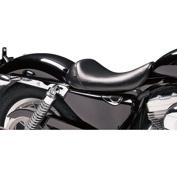 LE PERA 0804-0166 LF-006 Bare Bones Solo Seat - Smooth - Black - XL '04-'22