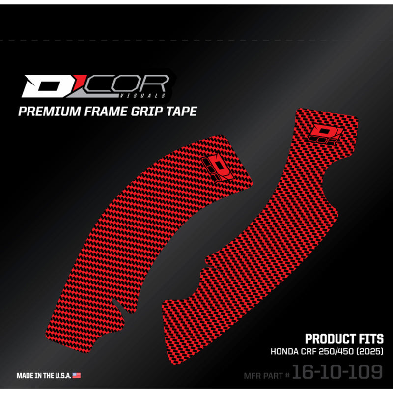 D'cor Visuals Grip Tape - 16-10-109 Honda CRF250R / CRF450R 2025-2026