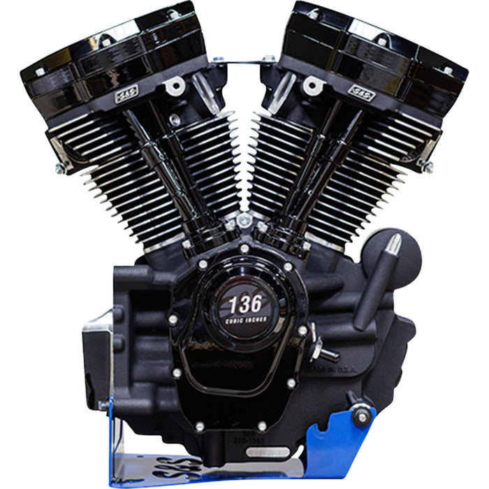S&S CYCLE 0901-0267 310-1296 MK136 Engine with 475G Cam MK136 Engine - 475G Camshaft - Oil Cooled - M8 Softail