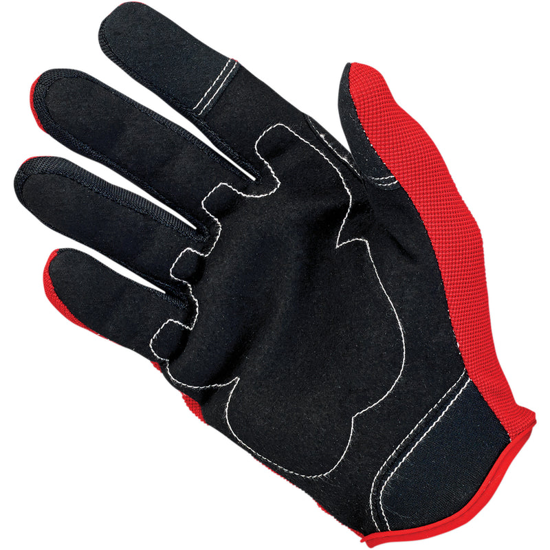 BILTWELL Moto Gloves Red/Black/White