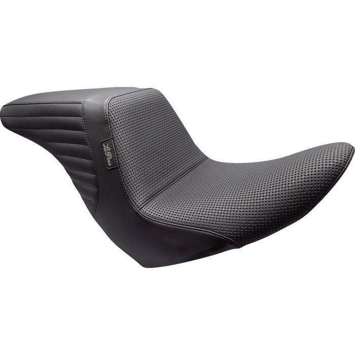 LE PERA 0802-1552 LYRU-590BW Kickflip Up Front Seat - Basketweave - Black - FL/FX '18-'24