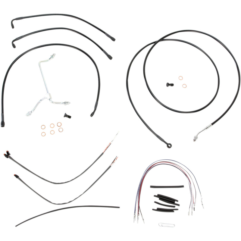Burly Brand Complete Cable Kit - B30-1114 For Harley Touring 2014-2016