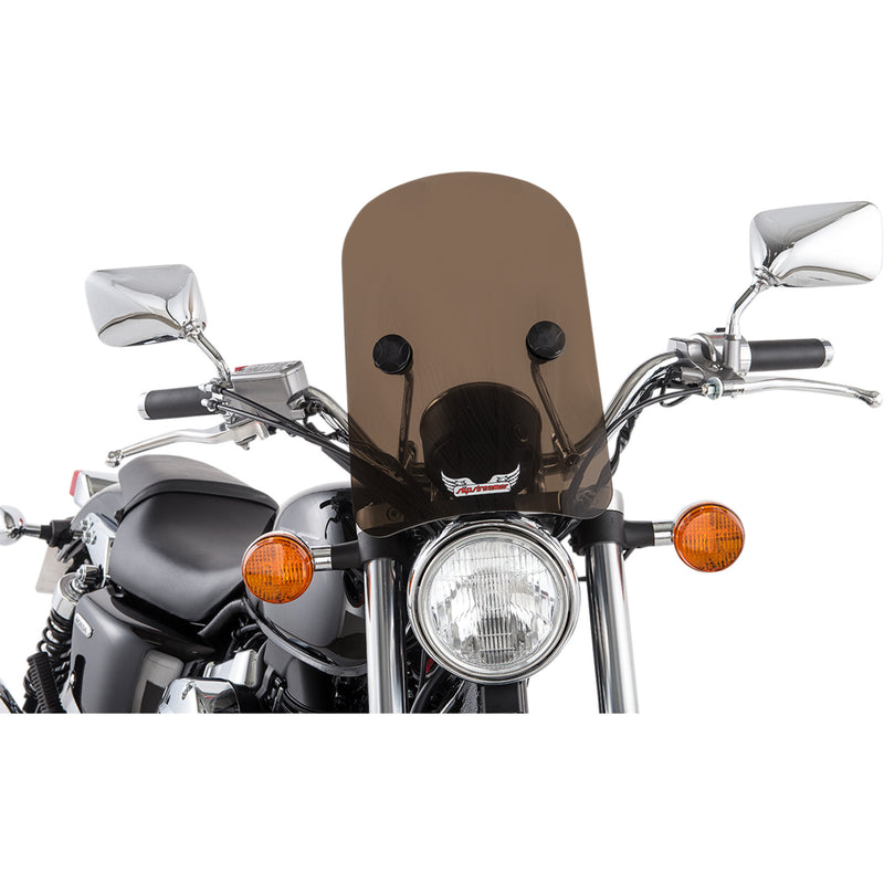Slipstreamer Tombstone Windshield - HD-3-SMOKE For Harley Motorcycles 1988-2025 | Honda Motorcycles 1992-2025 | Suzuki Motorcycles 1999-2025