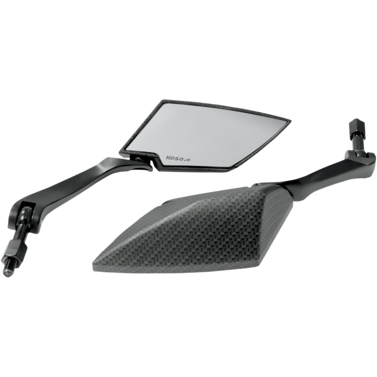 KOSO NORTH AMERICA 0640-0634 OA016CK2 TT-Style Mirrors Clear Lens