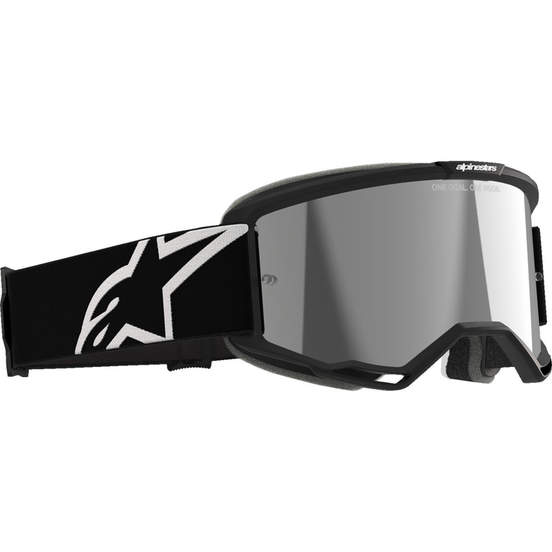 ALPINESTARS GOGGLES 2601-3775 5101825-1456 Vision 5 Corp Goggle Vision 5 Goggle - Corp - Black - Silver Mirror