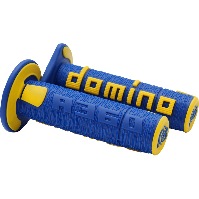 DOMINO 0630-3363 A36041C4847A7-0 A360 Off-Road Grips blue/yellow