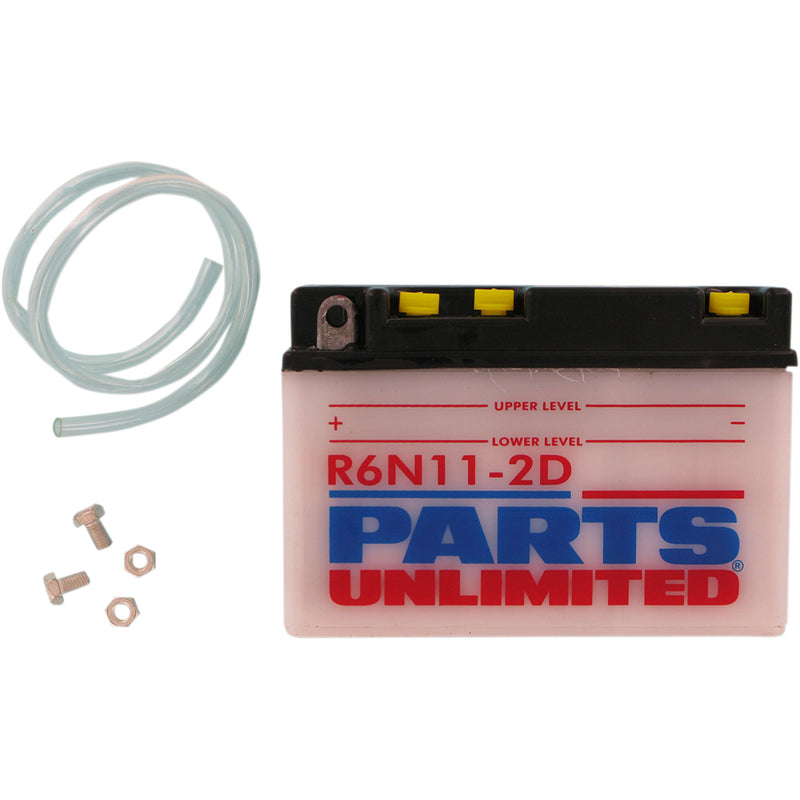 Parts Unlimited Battery - R6N11-2D Yamaha Riva 80 1983-1986