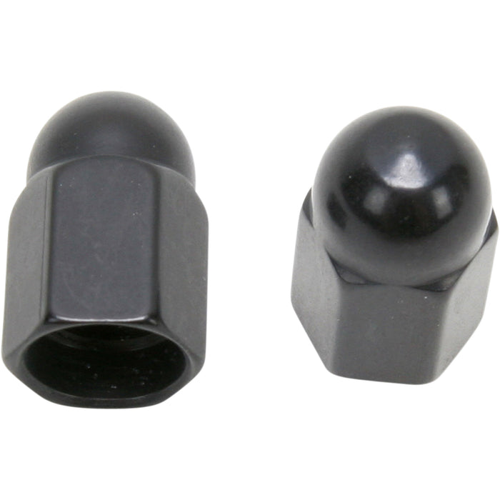 BARNETT DS-181191 704-80-62005 Custom Valve Stem Cap Valve Caps - Black Anodized