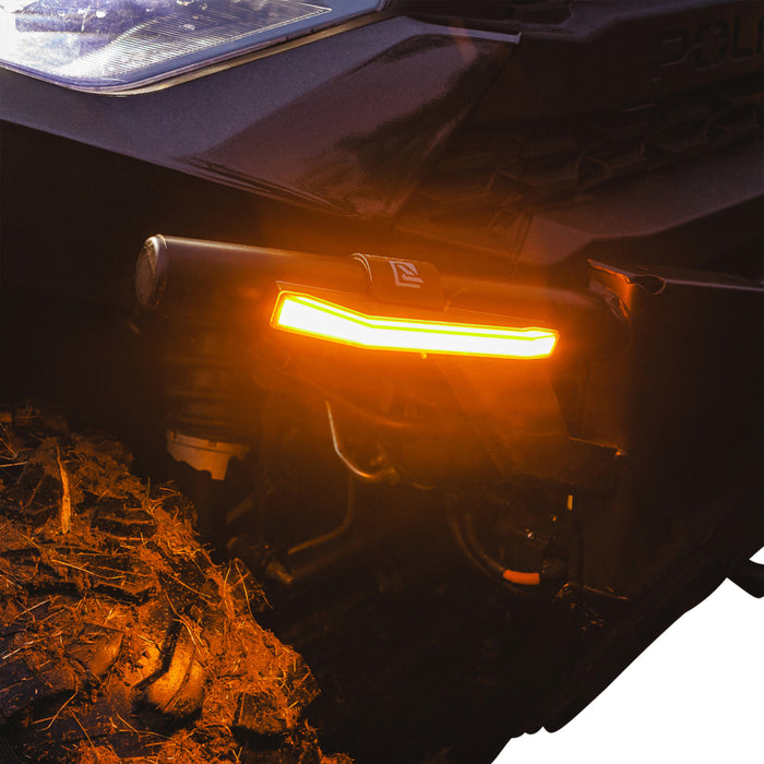 RAVEK 2020-2261 65-500 Auto-Cancel Turn Signal Kit Turn Signal Kit - Amber - White Running Lights - Commander