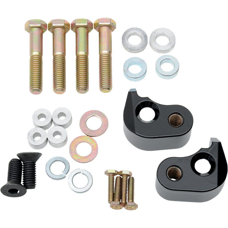 La Choppers For Standard Models Except Low Models And Trike Lowering Kit - LA-7590-00B For Harley Touring 2002-2016