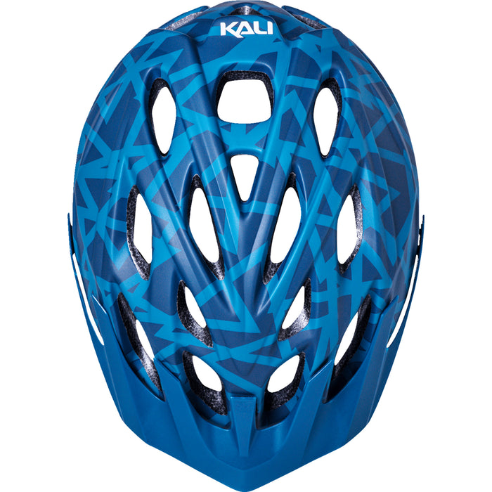 KALI 0151-0350 0221421122 Youth Chakra Plus Pyramid Bicycle Helmet Youth Chakra Plus Helmet - Pyramid - Matte Teal