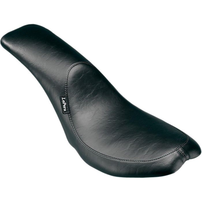 LE PERA DS-902070 L-862 Silhouette Full-Length Seat - Smooth - Black - FX/FL '65-'84