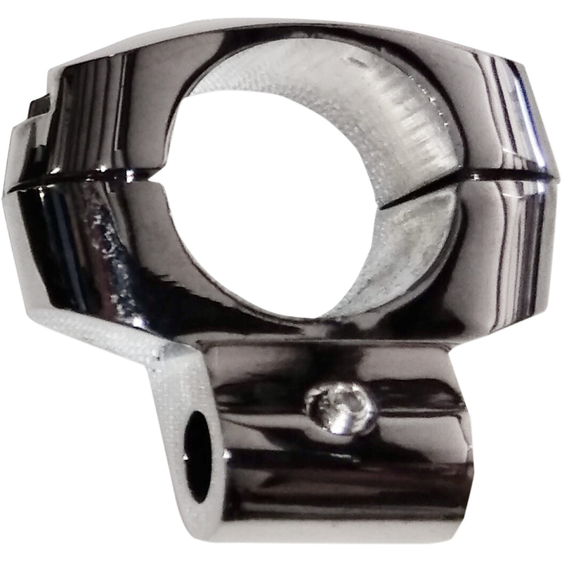 ULTRACOOL 2130-0254 AC-20BC LED Handlebar Clamp Handlebar Led Clamp - Black/Chrome - 1"