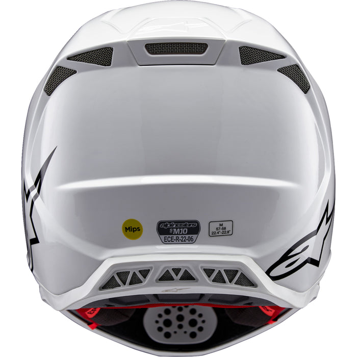 ALPINESTARS Supertech M10 Solid MIPS® Helmet - Gloss White