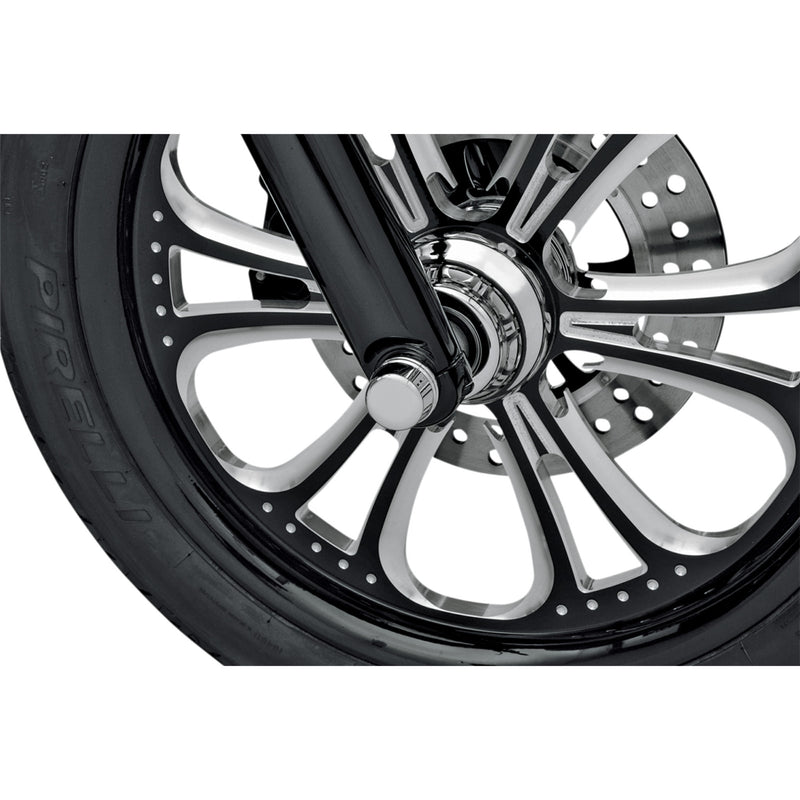 Drag Specialties Axle Cap - 0309-0217 For Harley Dyna 2004-2007