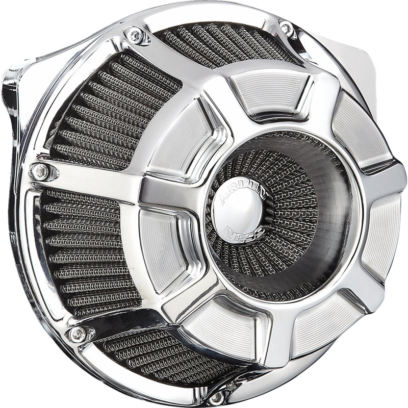 Arlen Ness Inverted Series Beveled Air Cleaner - 600-226 For Harley Road Glide / Touring / Softail / Street Glide 2023-2026