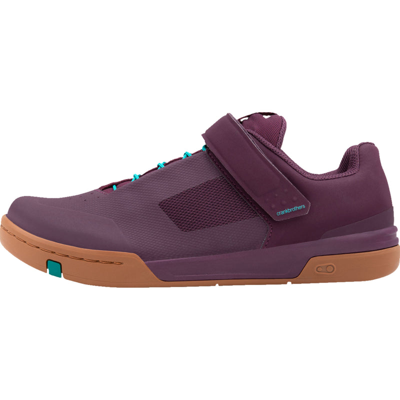 CRANKBROTHERS 3441-0198 STS29546A120 Stamp Speed Lace Flat Shoes purple/gum - us 12