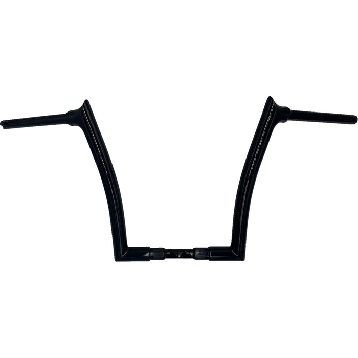 FAT BAGGERS INC. 0601-5781 816014-B 1-1/2" EZ Install Pointed Top Handlebar - 14" - Black