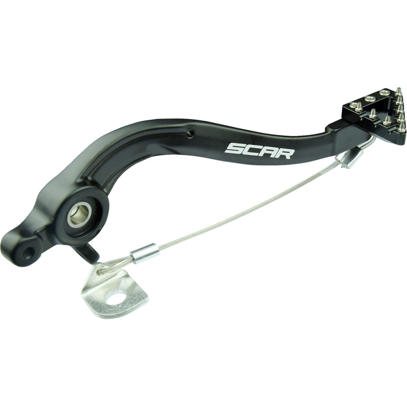 Scar Brake Pedal - RBP504BK For Husqvarna Dirt Bikes 2017-2023 | KTM Dirt Bikes 2017-2023 | Gas Gas Dirt Bikes 2021-2023