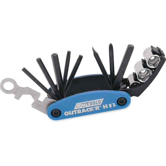 CRUZTOOLS MTM-2 OH13 Outback'R H13 Folding HD Multi Tool for Harley Davidson Motorcycles Multi Tool - Compact - Folding