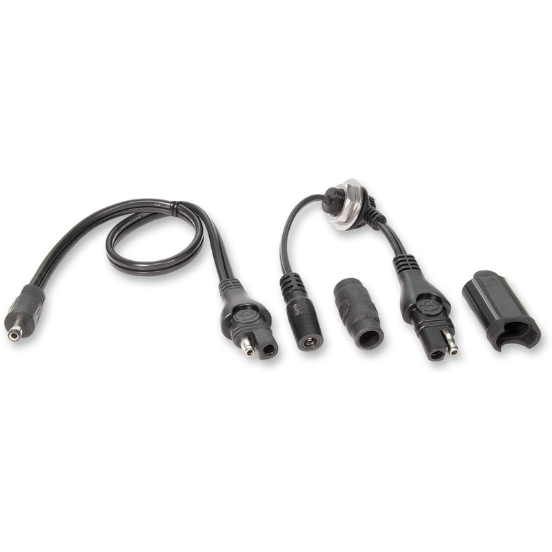 TECMATE 3807-0328 O-30 Tank Bag/Hard Case Power Entry Cable Power Cord - DC 2.5 mm Plug to SAE Adapter