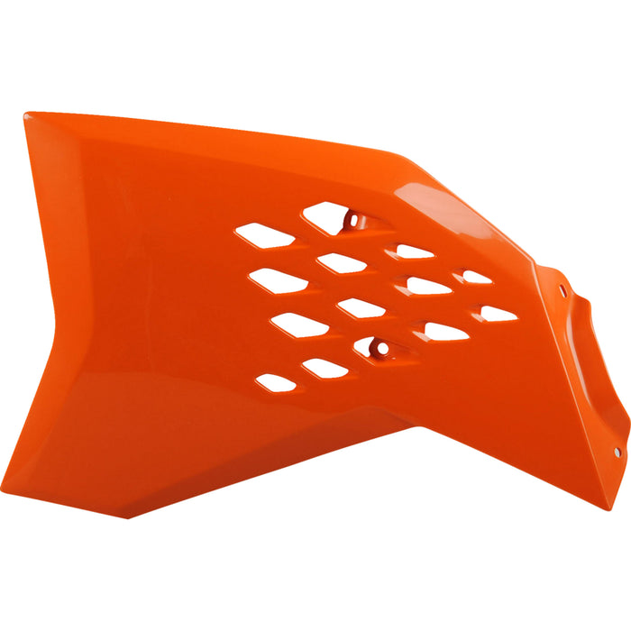 POLISPORT 0520-1630 8412400013 Radiator Covers For KTM Radiator Cover - Orange - SX 65 | XC 65