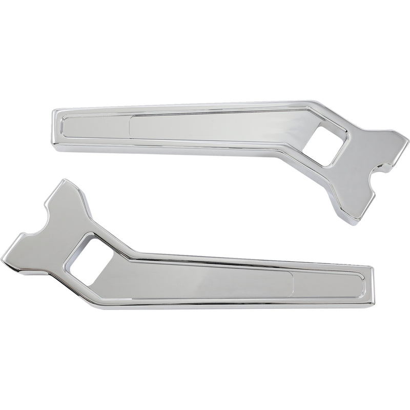LA CHOPPERS 0602-1412 LA-7471-10C Performance Risers - Pullback - 10" - Chrome
