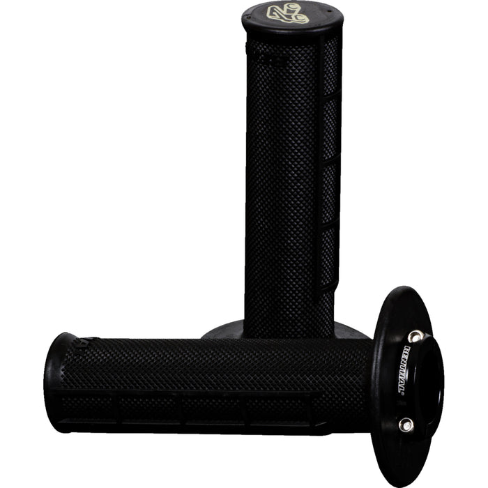 RENTHAL 0630-3221 G236 MX R-Works Lock-On Grips ultra tacky - half waffle