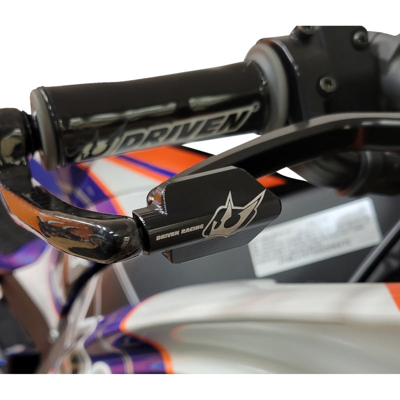 DRIVEN RACING 0615-0367 DCTDLG-1-BK Trackday Lever Guard Lever Guard - Carbon Fiber - Brake - Black
